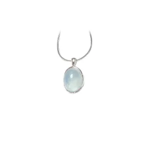 قلادة بيضاوية -oval necklace