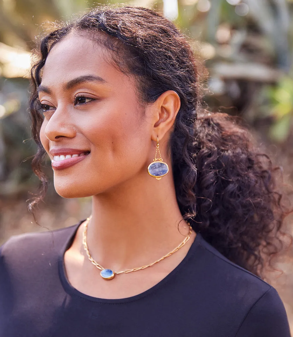 Chan Luu Kyanite Pendant Earrings