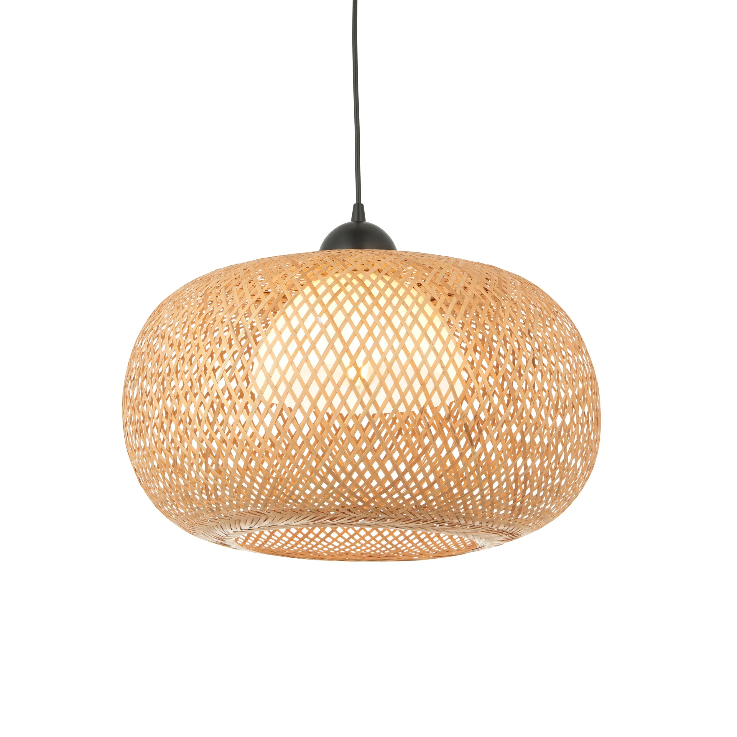 Nordic Breeze Raffia Pendant Light