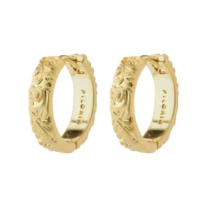 Pilgrim Jewelry Elfrida Recycled Filigree Wide Hoops - 692312003