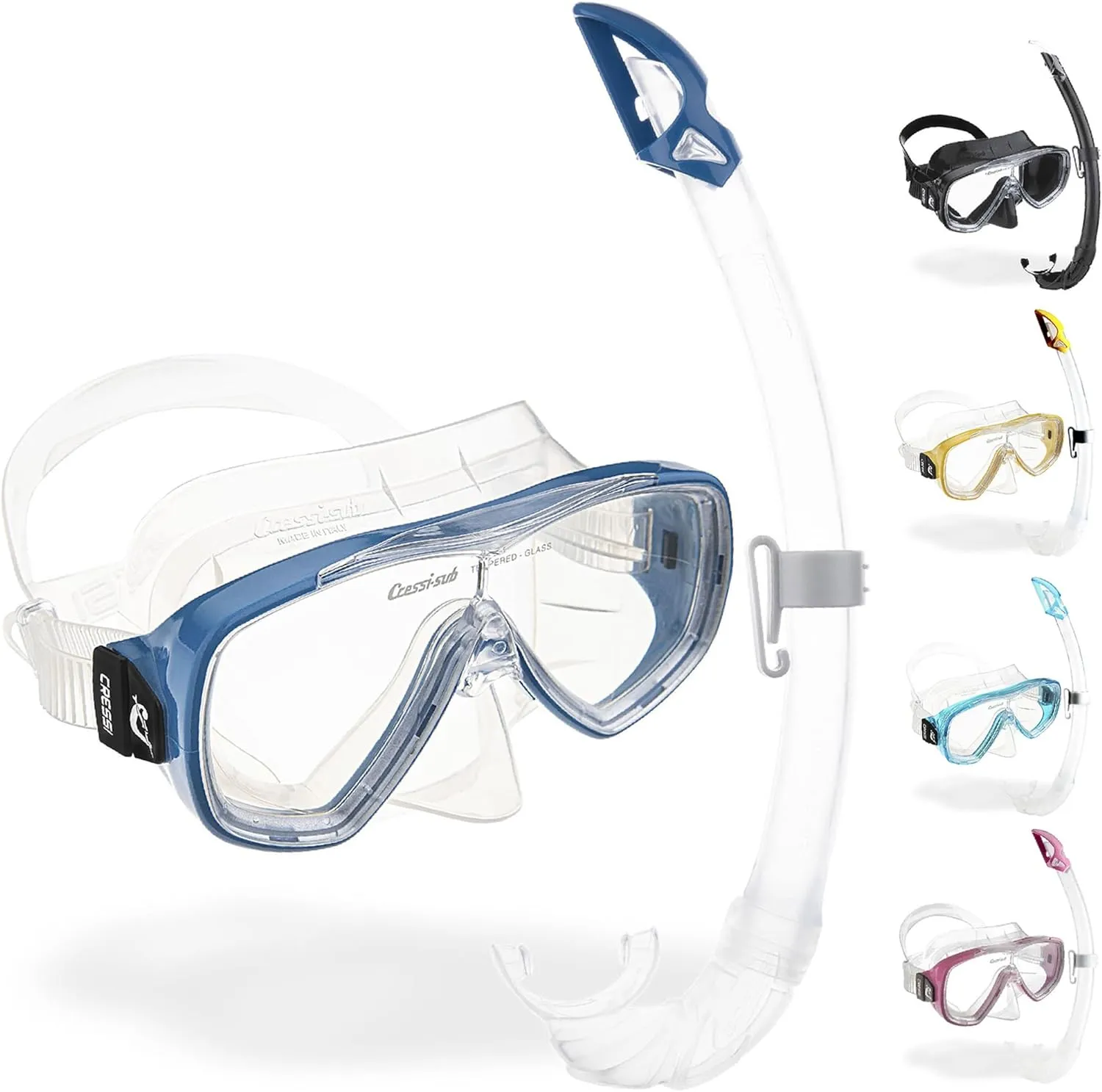 Set de plonge Hommes et Femmes - Bleu/Jaune/Rose/Aquamarine | Fitnessterapy