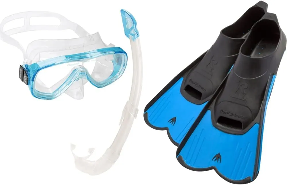 Set de plonge Hommes et Femmes - Bleu/Jaune/Rose/Aquamarine | Fitnessterapy