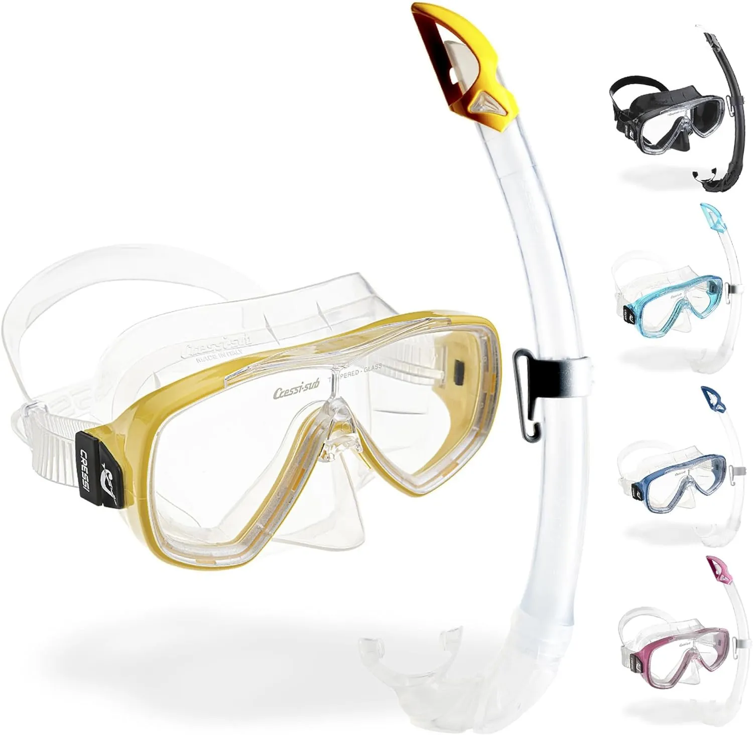 Set de plonge Hommes et Femmes - Bleu/Jaune/Rose/Aquamarine | Fitnessterapy