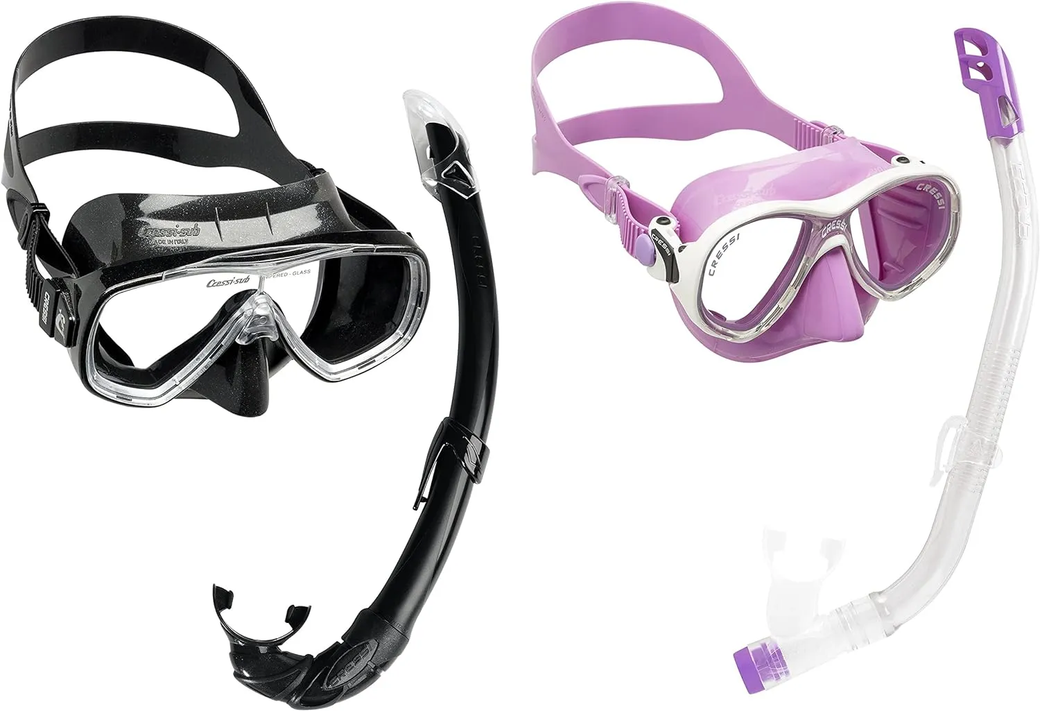 Set de plonge Hommes et Femmes - Bleu/Jaune/Rose/Aquamarine | Fitnessterapy