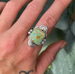 Sunrise Sunset Turquoise Ring