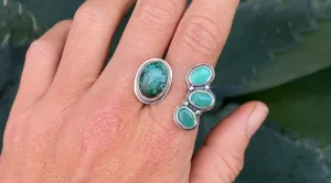 Turquoise Cuff Ring