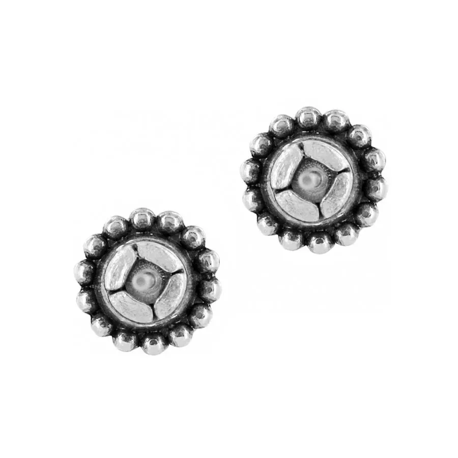 TWINKLE GARNET STUD EARRINGS